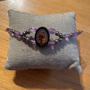 St. Anthony Beaded Bracelet